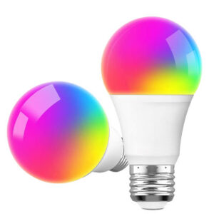 Créez l'ambiance parfaite avec notre ampoule multicolore intelligente. Profitez de millions de couleurs pour personnaliser votre éclairage !